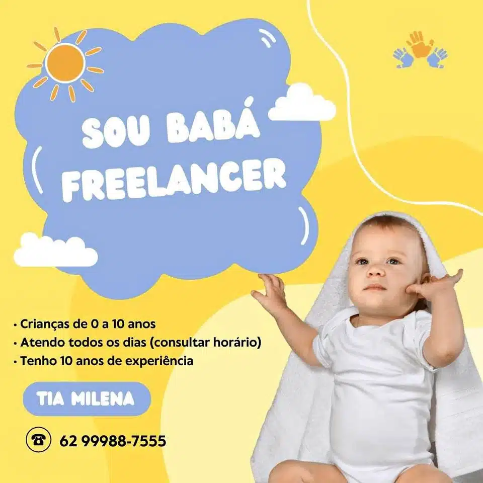 Disponível como Babá Carinhosa e Confiável: Cuidado Profissional para Seu Pequeno